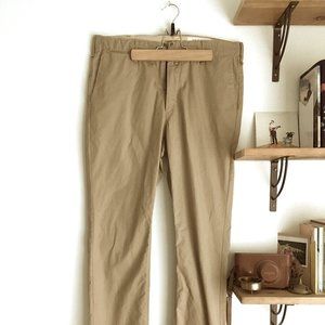 Rag & Bone crisp cotton flat front pants